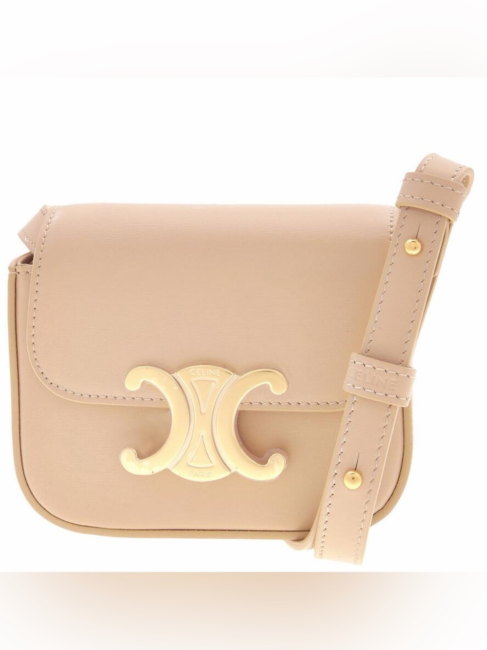 Celine Mini Claude in Shiny Calfskin